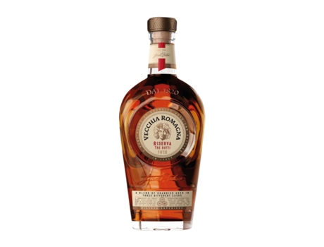 Brandy Conhaque MONTENEGRO Vecchia Romagna Tre Botti Emilia Romagna 10 Anos (0.7 L - 1 Unidade)