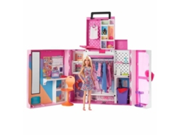 Playset Barbie Barbie And Her Mega Dressing (Idade Mínima Recomendada:  3 anos)