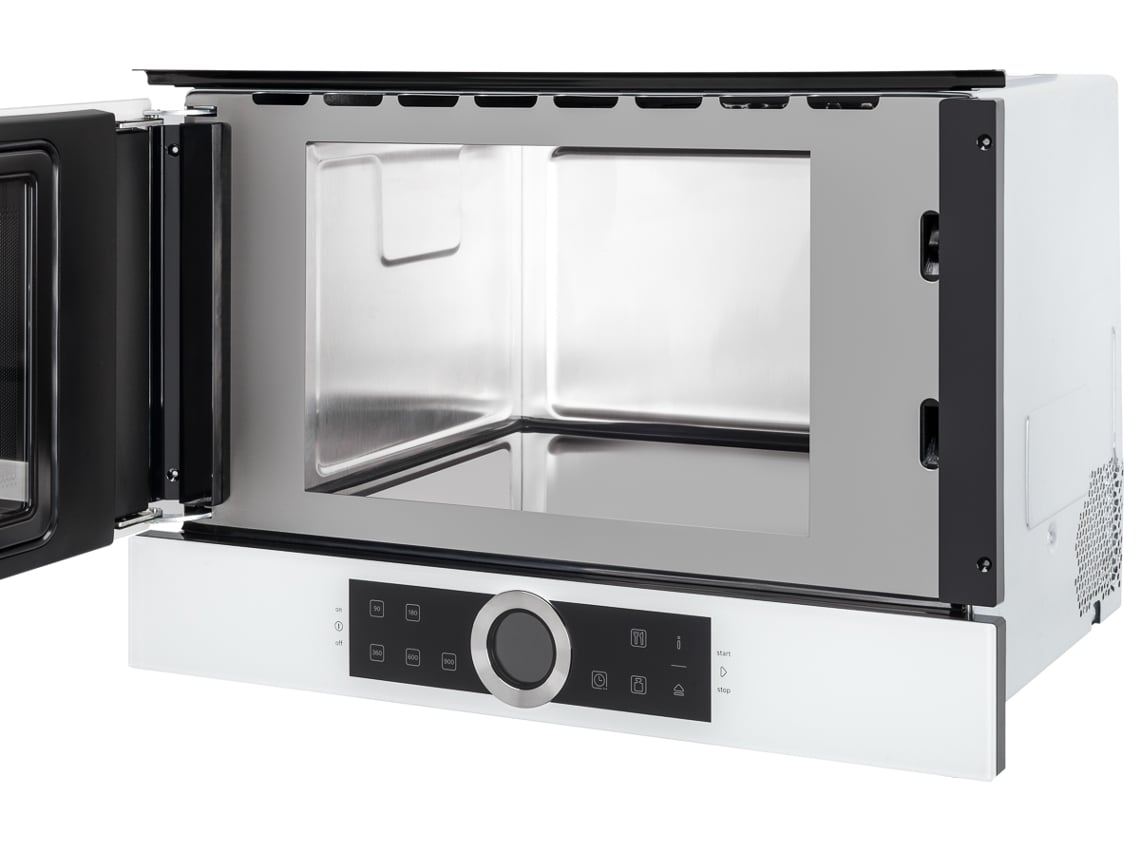 Micro-ondas Encastre BOSCH BFL634GW1 (21 L - Sem Grill - Branco)