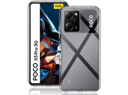 Capa Para Xiaomi Poco X5 Pro (5g) Gtrpesp Transparente De Silicone Tpu Gel Protetor De Tela De Vidro Temperado Para Celularvayotoy