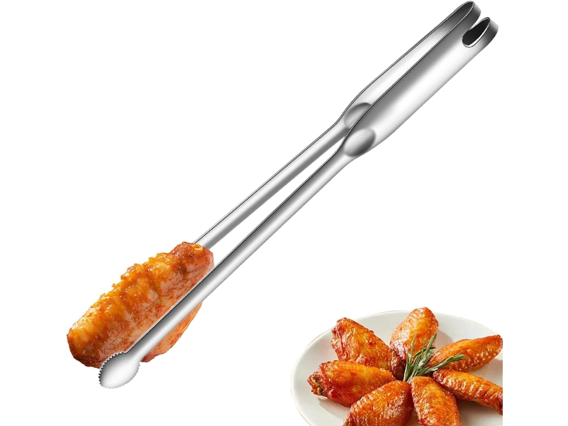 Pinça Para Salada, Utensílio Para Servir Bife Em Aço Inoxidável Com Garras, Acessório De Cozinha Para Cozinhar, Grelhar