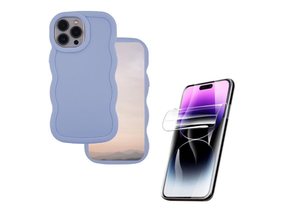 Película de Ecrã Sweetcandy Cleartpu para iPhone 16 Pro Max Preto