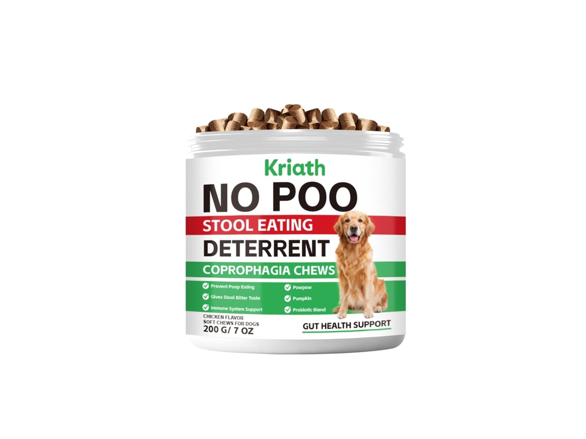 Comprimidos Mastigáveis Anti-coprofagia Para Cães
