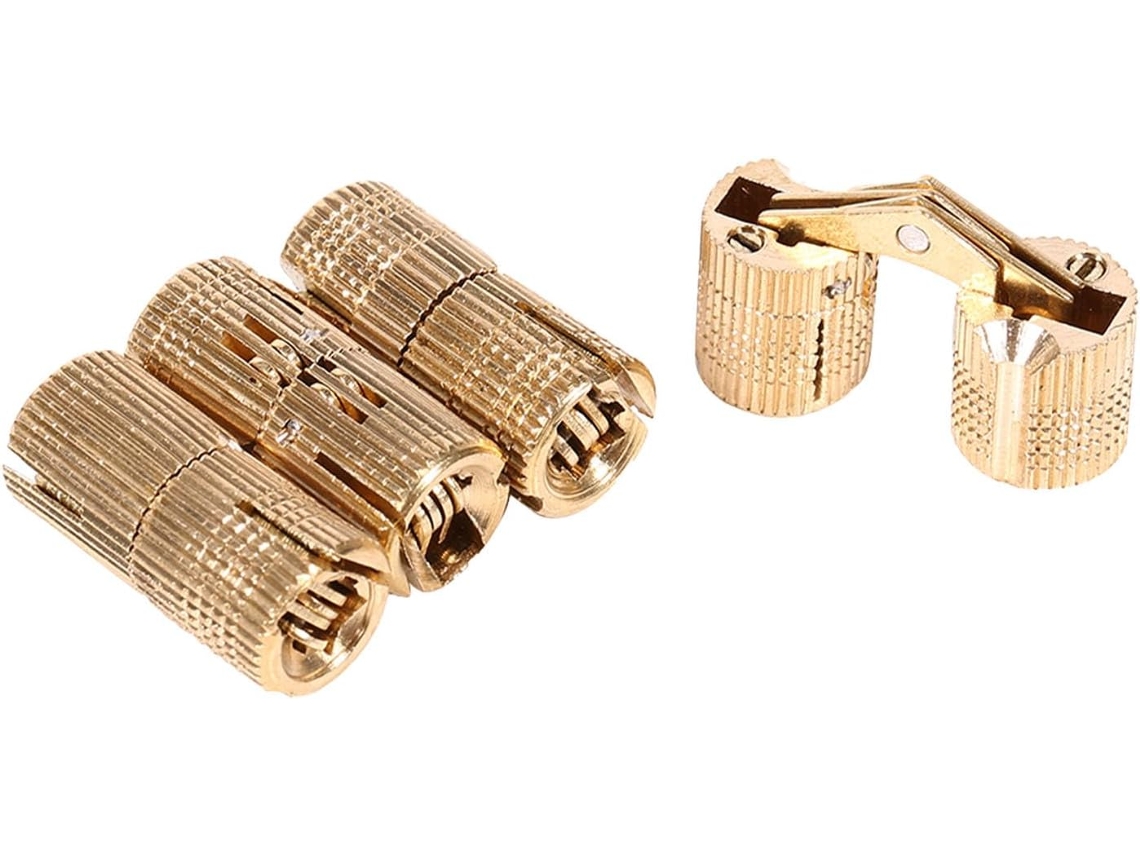 Conjunto De 4 Cobre Ocultas Para Portas Ideais Projetos Em Com