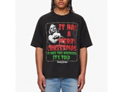 Rockinstone Silence Of The Lambs Movie It Has A Merry Christmas Black Adult T-shirt Size:xl