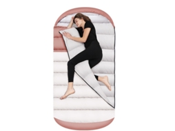 Saco de dormir com compressão para camping, branco PANOONA