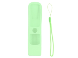 Funda de silicone para comando LG An MR21GC MR21N MR21GA, antichoque e antideslizante com cabo verde fluorescente