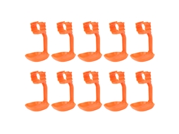 10pcs Bebedouro de Mamilo Suspenso para Galinhas S/MARCA