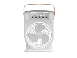 Laxiscreed Mini Ventilador De Névoa Com Frascos De Água Para Resfriamento E Umidificação Eficiente