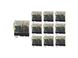 Yuru 10pcs Relé de Potência Miniatura Bem1scl 5 Pinos Dc24v 12a 1 na 1 Nf Componente Eletrônico