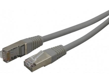 Cabo de Rede WAYTEX (RJ45 - 2 m - Cinzento)