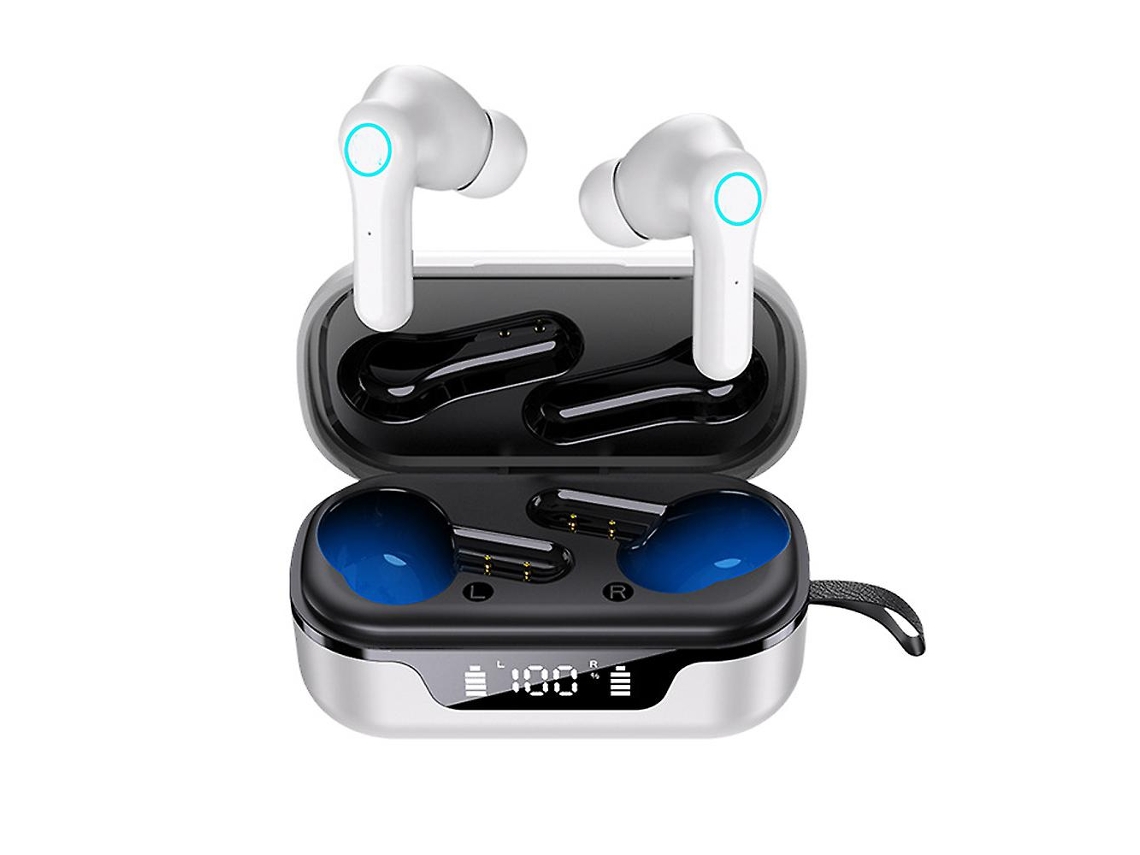 Auriculares Bluetooth True Wireless YDCY Headphones 5.1 Earbuds Led Power Display Noise Cancelling In-Ear Earbud