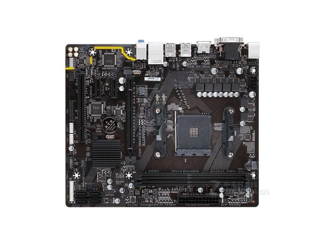 Motherboard GIGABYTE A320m hd2 (socket Am4 Amd A320 Ddr4 Micro Atx)
