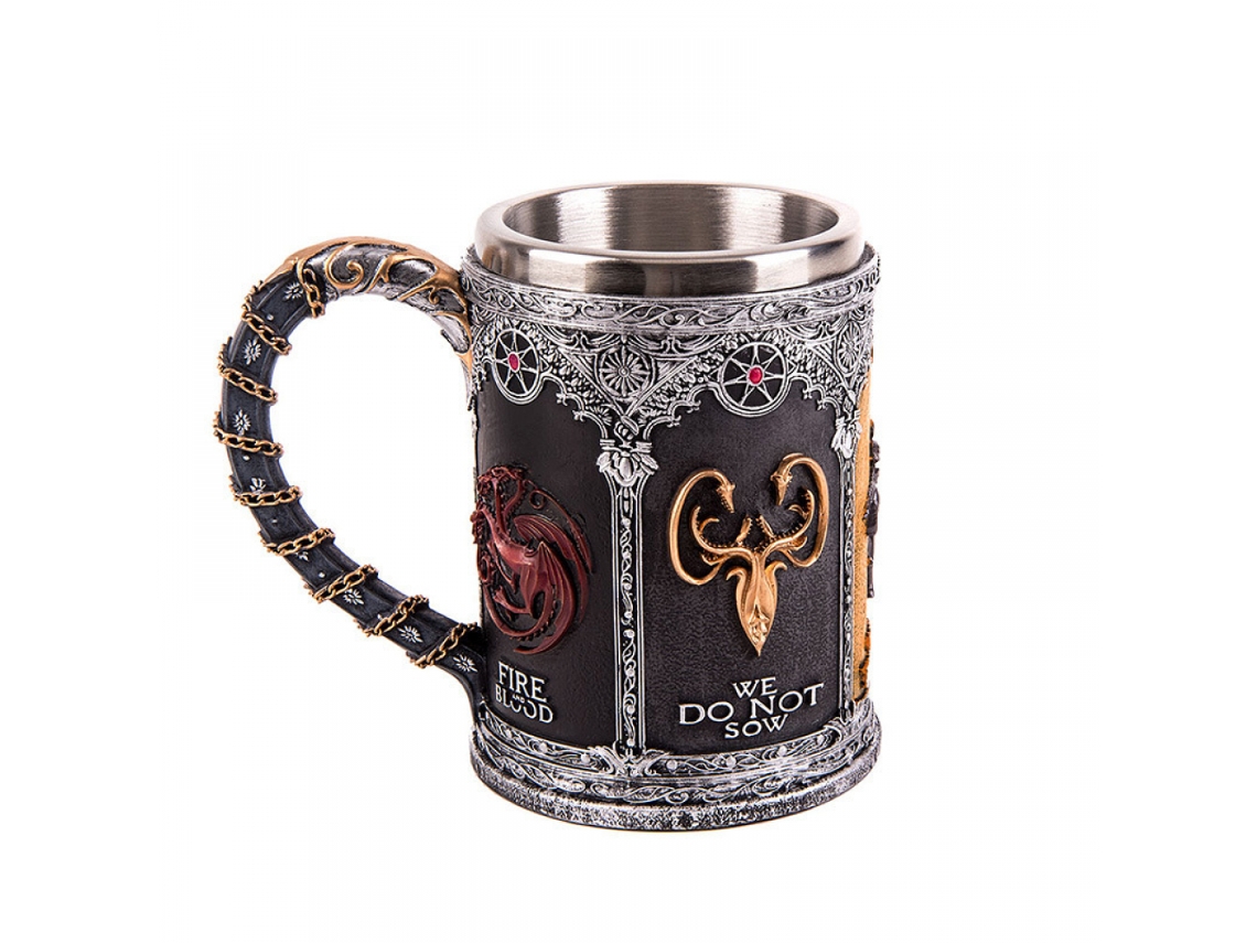 Caneca Memorial Nobre em Modelagem 3d, Cerveja, Taça de Vinho, Copo Multifuncional para Água AQUAFORGE