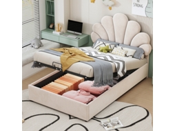 Sofá LYYTUNG 90x200 cm de Veludo e Tecido com Design Infantil (90x200 cm)