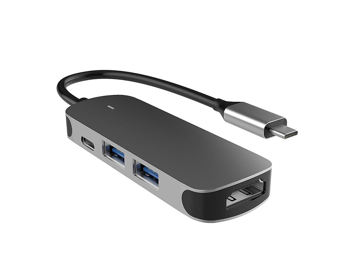 Hub Usb 4 Em 1, Hub De Dados Usb Para Pc, Leitor De Cartão, Conversor, Multifuncional Slowmoose