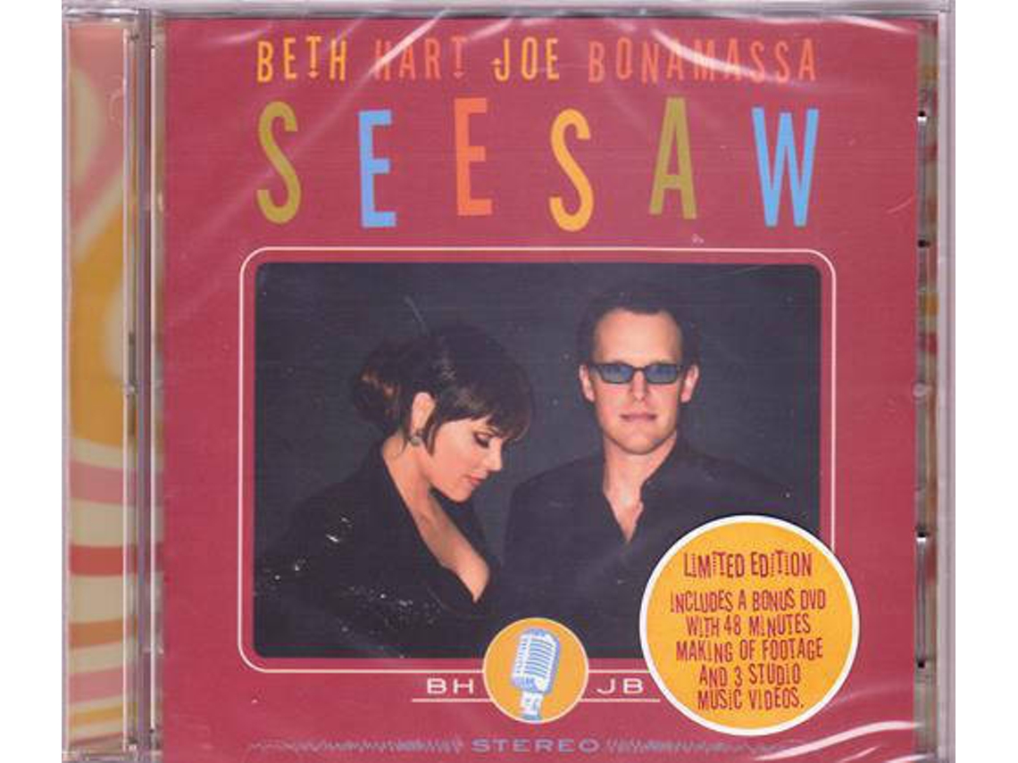 CD + DVD Beth Hart & Joe Bonamassa - Seesaw