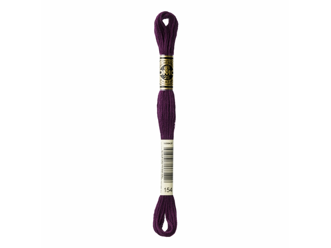 Linha de Bordar DMC Mouline 117Mc Violeta 154