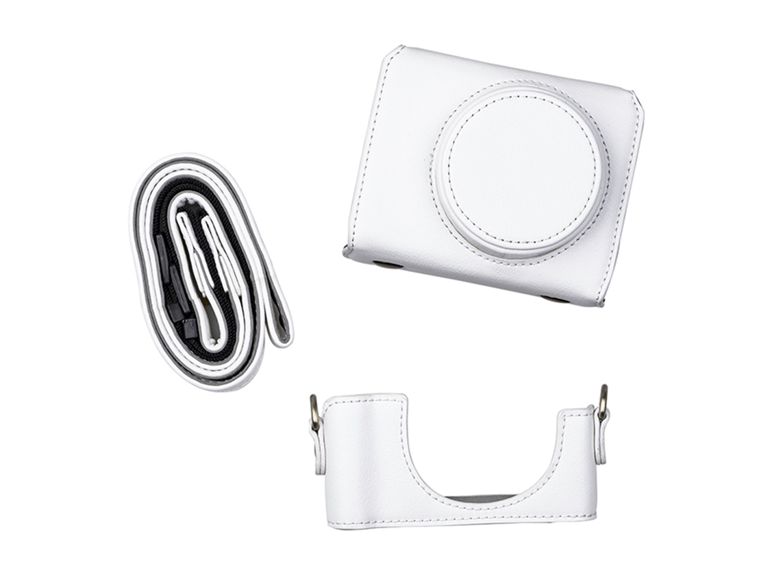 Digital Camera Protective Case Pu Leather Camera Storage Bag With Removable Shoulder Strap Compatible With Zv1 LAXISCREED