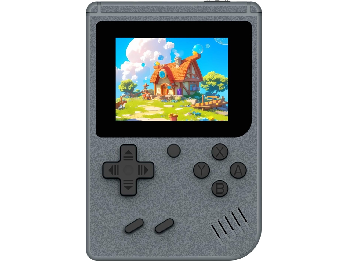 Console de Jogos Portátil Retrô com 400 Integrados, Emulador Tela 3 Polegadas, Mini J Ogos para Viagem (cin VONKELIOS