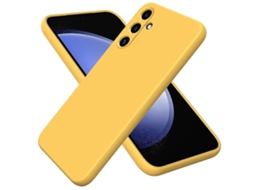 Capa De Celular De Silicone Líquido De Cor Pura À Prova De Choque Com Cobertura Total