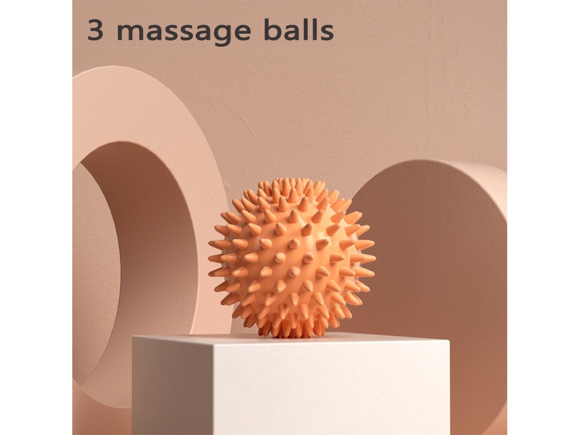 Bastão Massageador Manual Yoga Fitness Relaxamento Muscular Pé Pescoço