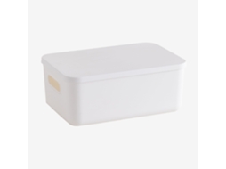 Sklum Caixa Organizadora De Polipropileno Yure Polipropileno Branco         ↑12 Cm