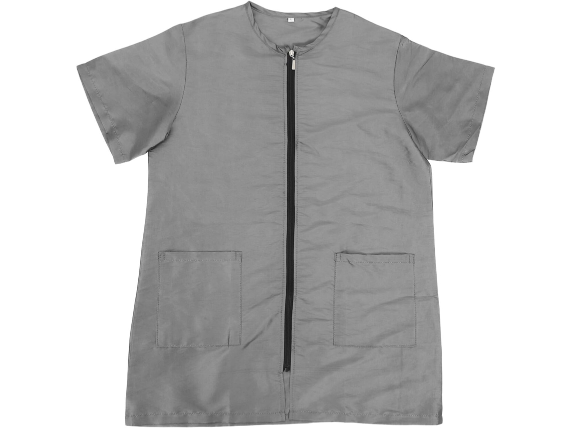 Uniforme De Tosador Cães Com Zíper E Bolsos