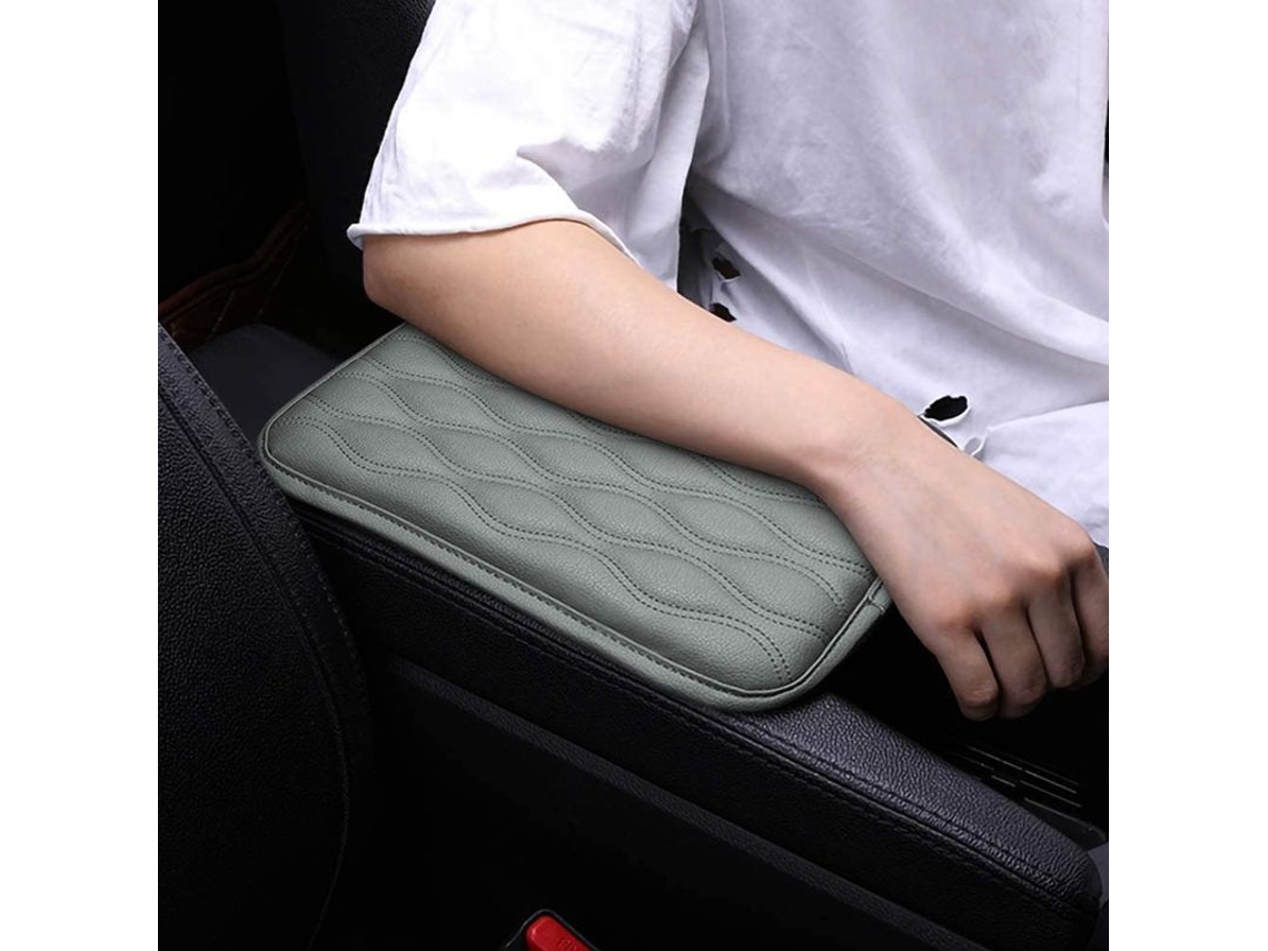 Capa Universal para Console Central de Carro Suv/caminhão, Protetor de Couro Impermeável com Espuma de Memória