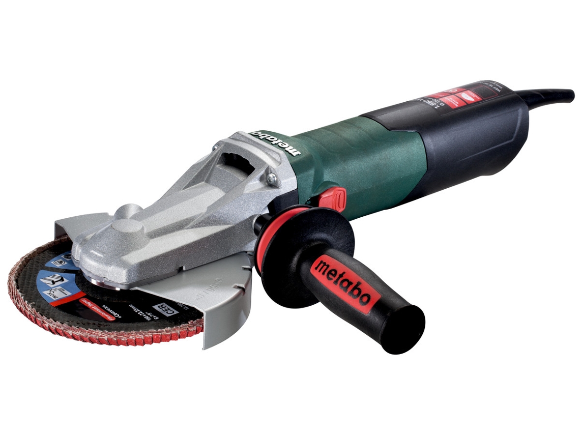 Rebarbadora Angular De Cabeça Plana Rápida METABO Wef 15-150/Caixa
