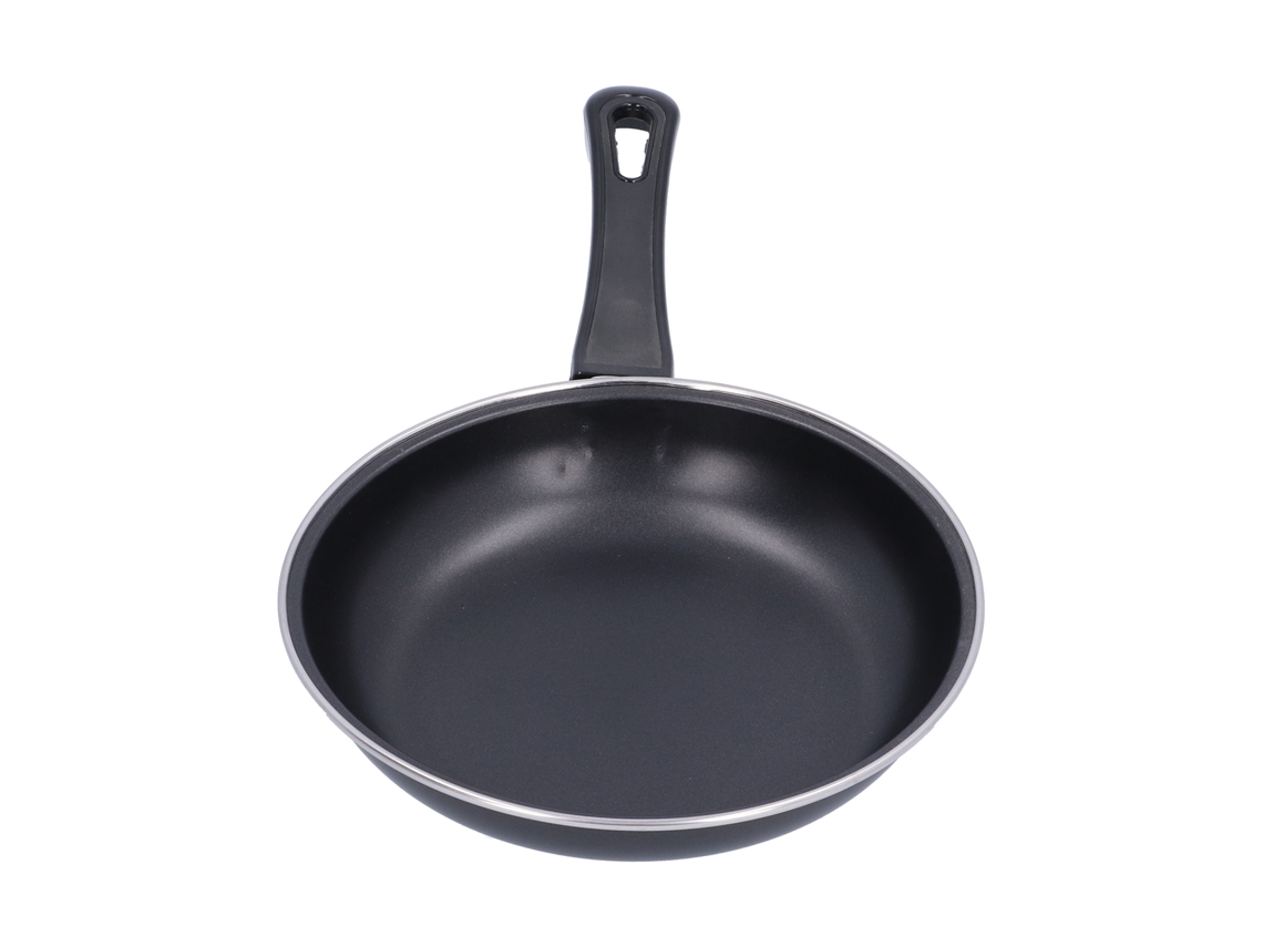 Frigideira antiaderente mini 20cm aço inoxidável para fogão indução e gás S/MARCA