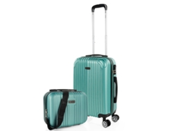 Mala Abs Pequena ITACA Sevron Acquamarine 38X55X20 Cm 38L