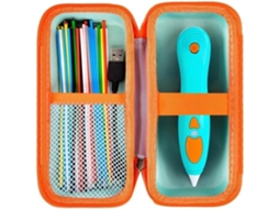 Estojo Compatível Com Caneta De Impressão 3d Infantil, Organizador De Viagem Para Pacotes De Refil De Filamento (verde)