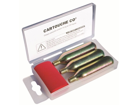 Cartucho de Encaixe Co2 TECNOGLOBE 16 Mg
