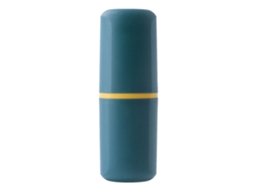 Caneca de Viagem para Escova de Dentes Portátil Plástico Suporte com Divisão Leve para Viagens Escola Negócio S/MARCA