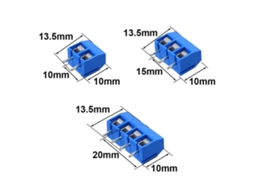 Conector De Bloco De Bornes Para Montagem Em Pcb Laxiscreed, Para Cabos 14-22awg, Até 300v 16a