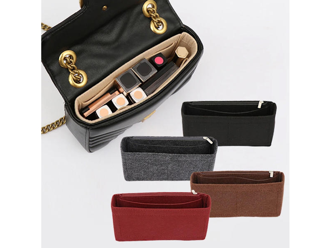 Forro de Feltro para Bolsas, Luxo, Preto, G BRILVIBERA