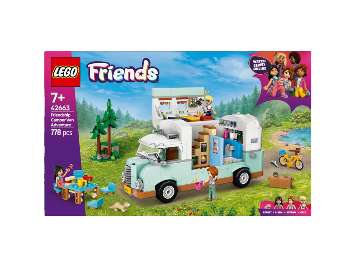 Lego 42663 Aventura Na Autocaravana Da Amizade
