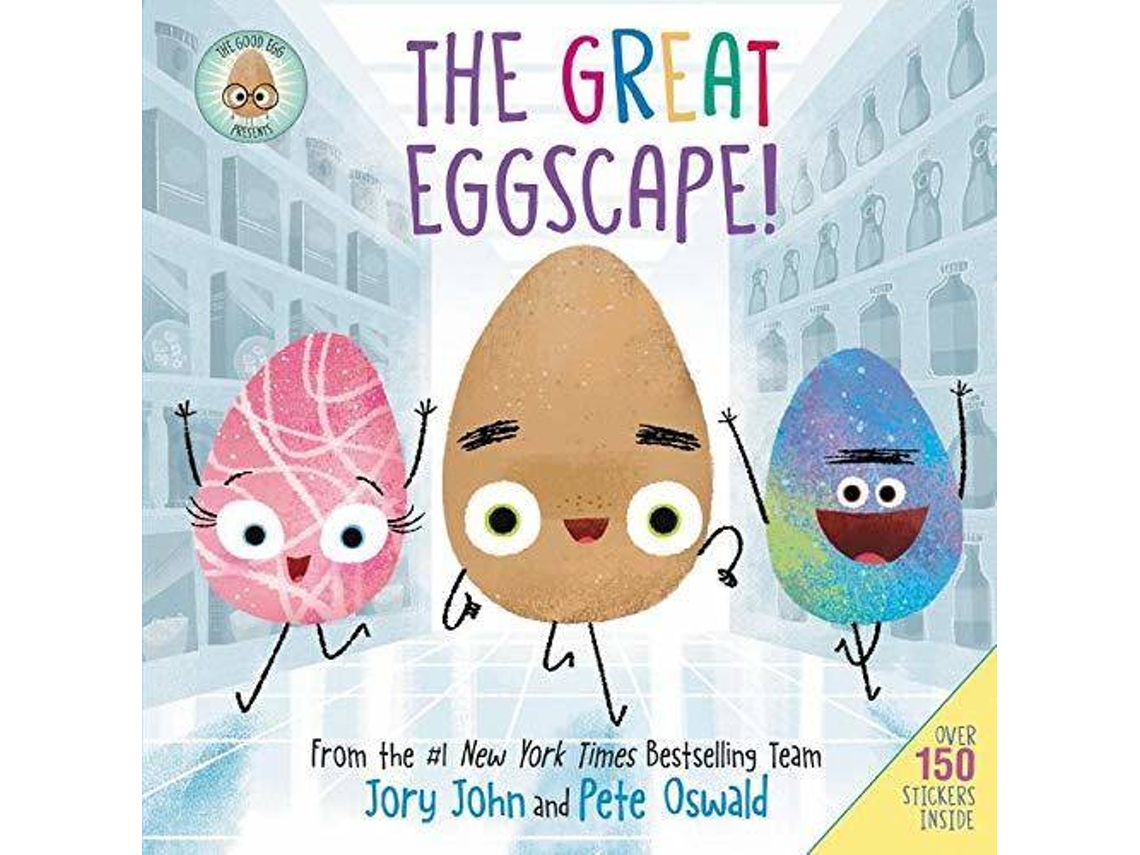 Livro The Good Egg Presents The Great Eggscape! de Jory John (Inglês - Capa Dura)