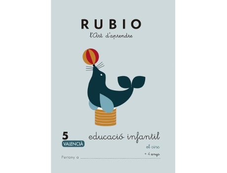 Livro Educació Infantil 5 Da Editorial Rubio De Desconocido (espanhol)