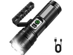 1 Pacote com Sensor de Onda para Farol LED Recarregável HALINUIA