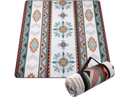 Lurelia Manta De Piquenique Extragrande E Impermeável, Ideal Para Praia, Acampamento, Excursões E Parques. Mochila Com Fecho De Correr