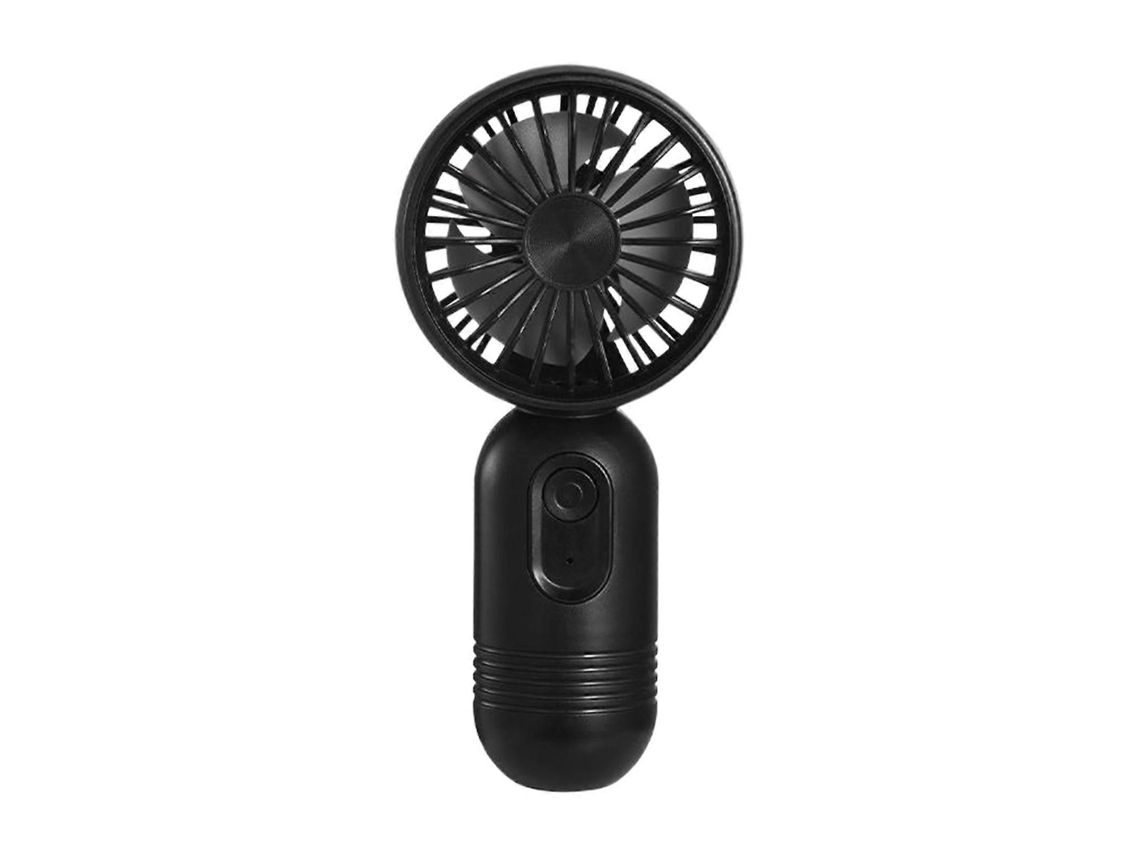 Mini Ventilador Portátil Leve E Recarregável Via Usb Com Três Velocidades.