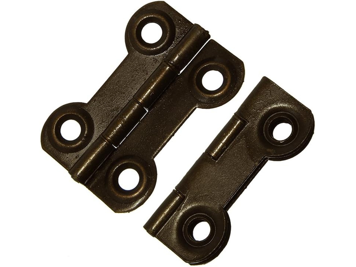 X 100 Dobradiças Borboleta Com Efeito Antigo 38 Mm X 28 Mm (50 Pares)