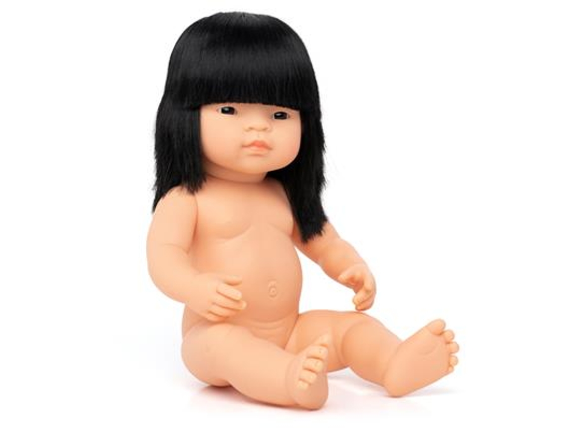 Boneca Miniland Menina Asiática 38cm