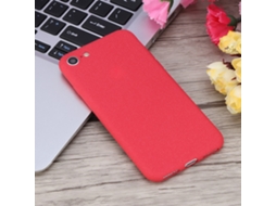 Capa de Telefone Tpu para Iphone 7 de 4,7 Polegadas Capa Macia Tpu com Efeito Esfumado (vermelha) EOOCOO (ultra fina, Anti impacto)
