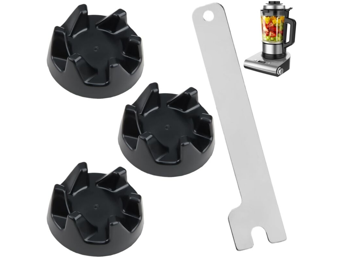 Conjunto De 3 Acoplamentos 9704230 Compatíveis Com O Motor Da Batedeira Ksb5