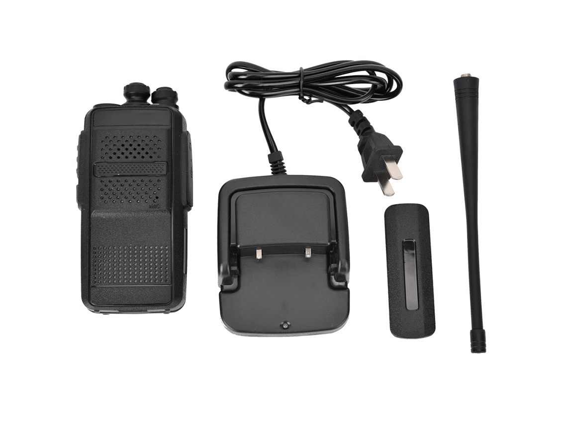 Rádio Bidirecional Portátil Bf-868plus Para Exterior Edifícios Alcance 1-3km 16 Canais Bateria 1500mah