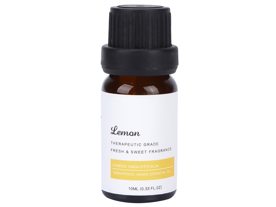 Óleo Essencial de Limão Fexms 10ml para Spa, Difusor e Massagem