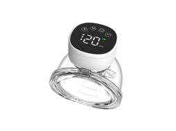 Bomba De Leite Elétrica Preta Wearable 800ml Ultra Silenciosa Mãos Livres Recarregável Alta Capacidade Amamentação
